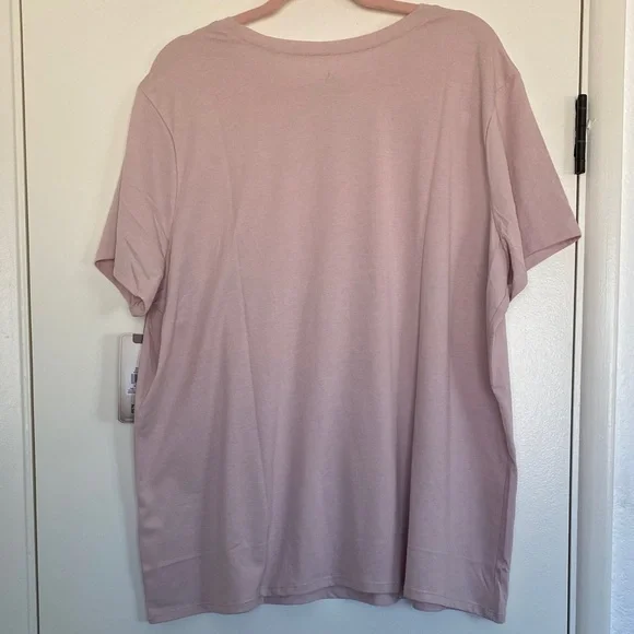 #S124- NWT Skechers Dreamy Escape Tee - Light Pink Graphic - 3xl - Picture 4 of 7